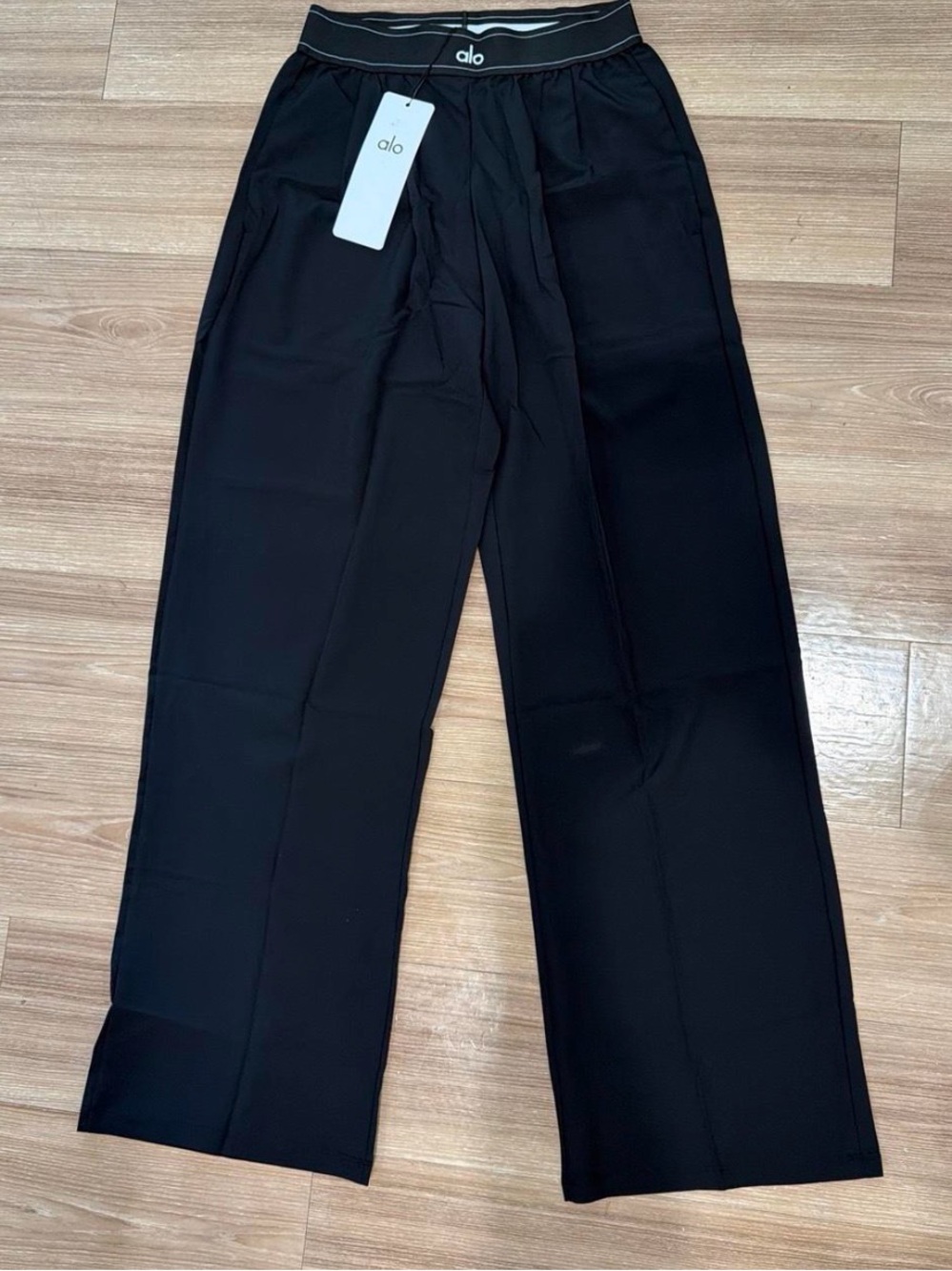 Alo Yoga Suit Up Trouser Size Medium Womens Black Pants Alo Pants Brand New